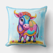 Holy Cows in Diwali Disguise クッション (正面)