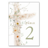 Holy Cross design | table number 2 テーブルナンバー (裏面)