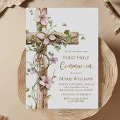 Holy Cross First Holy Communion 招待状
