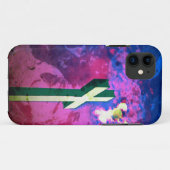 Holy Cross Raspberry/Blue Velvet iPhone 5ケース Case-Mate iPhoneケース (裏面(横))