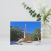 Holy Eucharist Monument De Soto National Memorial ポストカード (スタンド正面)