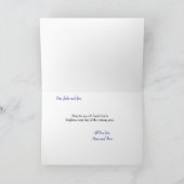 Holy Family シーズンカード (内部)