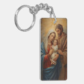 Holy Family Christmas Keychain キーホルダー (正面左)