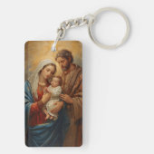 Holy Family Christmas Keychain キーホルダー (裏面)