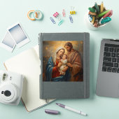Holy Family Christmas Sticker For Holi Festive シール (iPadカバー)
