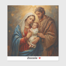 Holy Family Christmas Sticker For Holi Festive シール