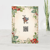 Holy Family Decorative Border シーズンカード (裏面)