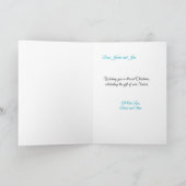 Holy Family Nativity シーズンカード (内部)