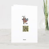 Holy Family Nativity Scene  シーズンカード (裏面)