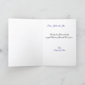 Holy Family Nativity Scene  シーズンカード (内部)