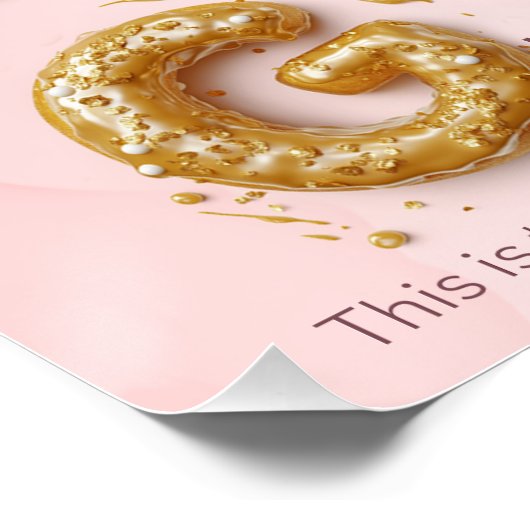 Holy Glazed Donut Alphabet – A bis G ポスター (コーナー)