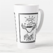 HOLY GROUNDS COFFEE カフェラテマグ (右アングル)