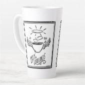 HOLY GROUNDS COFFEE カフェラテマグ (左アングル)