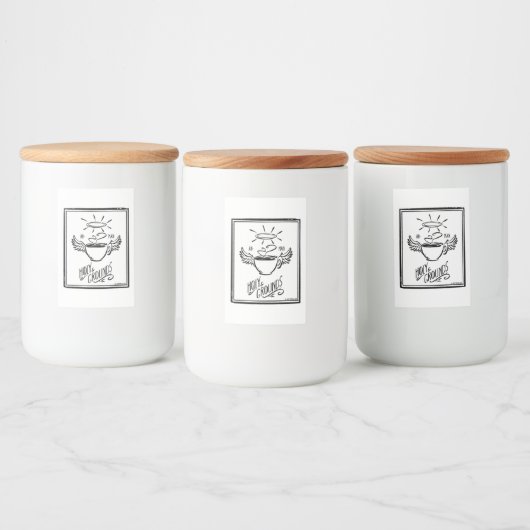 HOLY GROUNDS COFFEE フードラベル (ボトル)