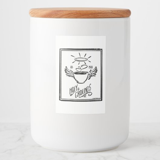 HOLY GROUNDS COFFEE フードラベル (正面)