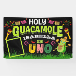 Holy Guacamole Fiestaアボカド誕生日ウノ撮影 横断幕