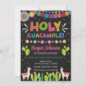 Holy Guacamole Graduation Party Invitation 招待状 (正面)