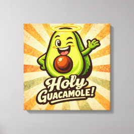 Holy Guacamole - Guac Pack - Foodie Fiends キャンバスプリント