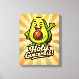 Holy Guacamole - Guac Pack - Foodie Fiends キャンバスプリント