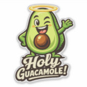 Holy Guacamole - Guac Pack - Foodie Fiends シール (正面)