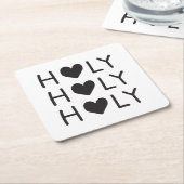 holy holy holy  スクエアペーパーコースター (アングル)