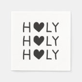 holy holy holy  スタンダードカクテルナプキン (正面)