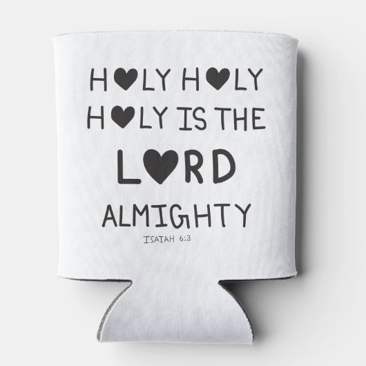 Holy Holy Holy is the lord almighty  缶クーラー (裏面)