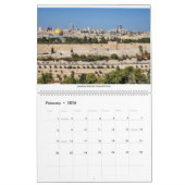Holy Land 2026 Wall Calendar カレンダー (2月 2026)