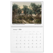 Holy Land Bible Scenes Christian Church Family  カレンダー (1月 2026)