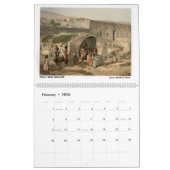 Holy Land Bible Scenes Christian Family Calendar カレンダー (2月 2026)