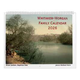 Holy Land Bible Scenes Christian Family Calendar カレンダー