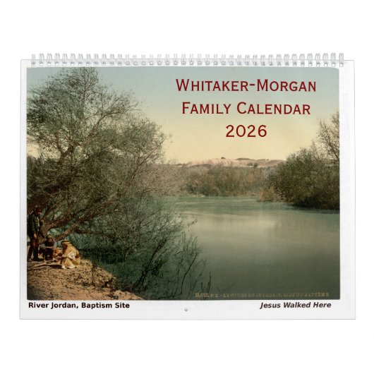 Holy Land Bible Scenes Christian Family Calendar カレンダー (カバー)