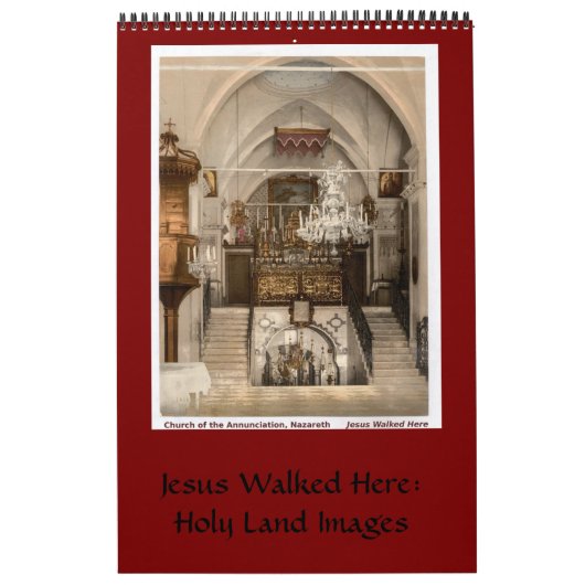 Holy Land Biblical Sacred Sites          カレンダー (カバー)