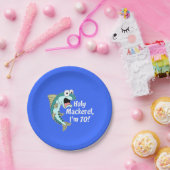 Holy Mackerel私は70 Blue 70パーティープレート ペーパープレート (パーティー)