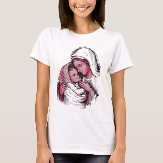 Holy Mary - Nossa Senhora Tシャツ (正面)