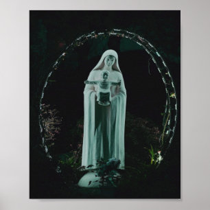 Holy Mother Mary and Baby Jesus Christian ポスター