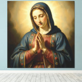 Holy Mother of God – Divine Love & Protection キャンバスプリント (インサイチュ (ウッドフロア))