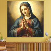 Holy Mother of God – Divine Love & Protection キャンバスプリント (インサイチュ (リビング))