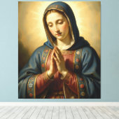 Holy Mother of God – Divine Love & Protection キャンバスプリント (インサイチュ (ウッドフロア))
