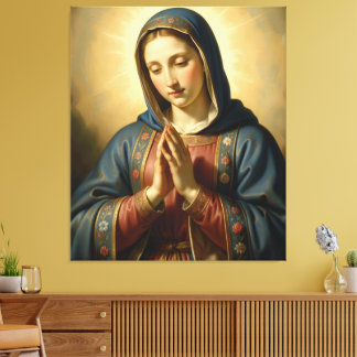 Holy Mother of God – Divine Love & Protection キャンバスプリント
