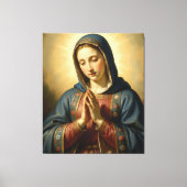 Holy Mother of God – Divine Love & Protection キャンバスプリント (正面)