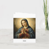 Holy Mother of God – Divine Love & Protection シーズンカード (裏面)