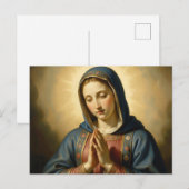 Holy Mother of God – Divine Love & Protection シーズンポストカード (正面/裏面)
