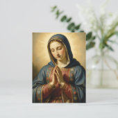 Holy Mother of God – Divine Love & Protection ポストカード (スタンド正面)