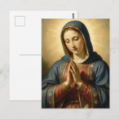 Holy Mother of God – Divine Love & Protection ポストカード (正面/裏面)