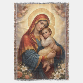 Holy Mother of God – Divine Love & Protection´11 スローブランケット