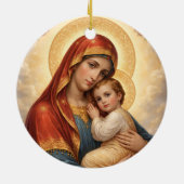 Holy Mother of God – Divine Love & Protection´11 セラミックオーナメント (裏面)