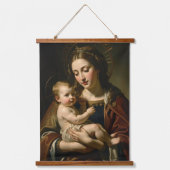 Holy Mother of God – Divine Love & Protection´1 吊り下げ型タペストリー (正面)