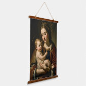 Holy Mother of God – Divine Love & Protection´1 吊り下げ型タペストリー (傾斜あり)