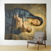 Holy Mother of God – Divine Love & Protection´2 タペストリー (インサイチュ(横))